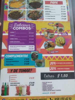 Menu photo 1 La Taquiza Edinburg, TX Menu photo 1 La Taquiza Edinburg, TX