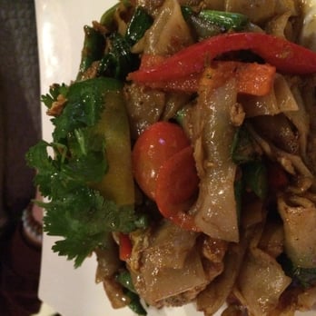 Rice N Roll Bistro - Bfs Thai dish- I think it was drunken noodles - Sushi Bars Near Me - Milwaukee, Wisconsin