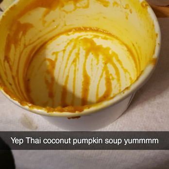 Old Town Kitchen - Thai coconut pumpkin soup. Empty. - Sandwiches Near Me - Silverdale, Washington Old Town Kitchen - Thai coconut pumpkin soup. Empty. - Sandwiches Near Me - Silverdale, Washington