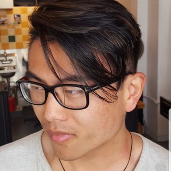 Short Back And Sides Men S Cut With Cool Light Brown Balayage Yelp
