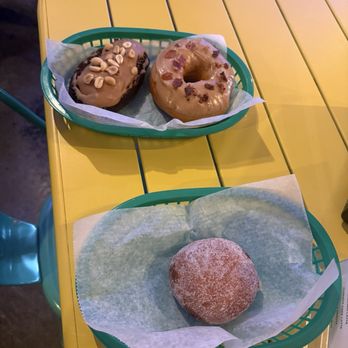 Brewnuts - Peanut butter fry cake, maple bacon donut, Nutella filled donut - Donuts Near Me - Cleveland, Ohio