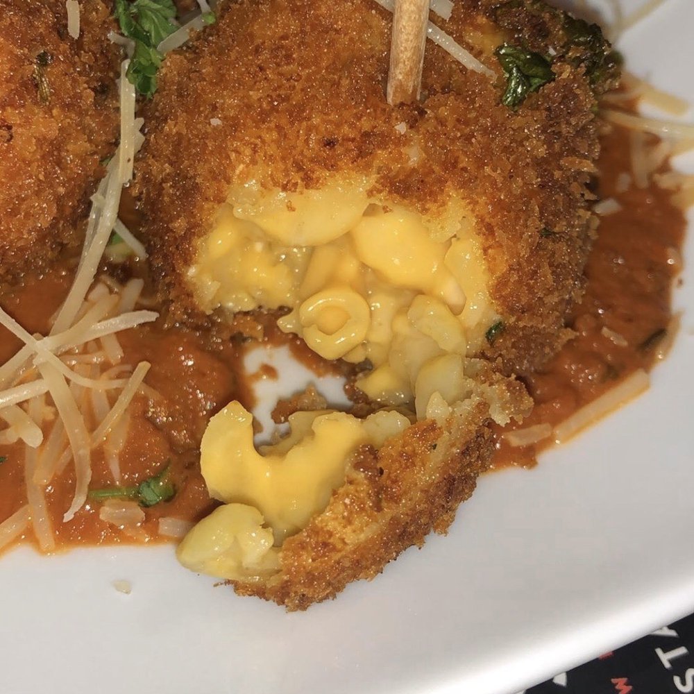 Pinstack - Fried macaroni balls - Bowling Near Me - Irving, Texas Pinstack - Fried macaroni balls - Bowling Near Me - Irving, Texas