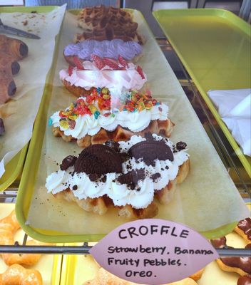 Fluffy donut by null