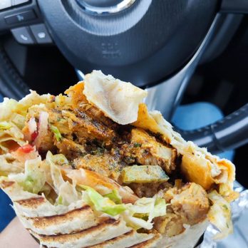 Big H Deli - Inside the spicy chicken shawarma - Sandwiches Near Me - Fairfield, California Big H Deli - Inside the spicy chicken shawarma - Sandwiches Near Me - Fairfield, California