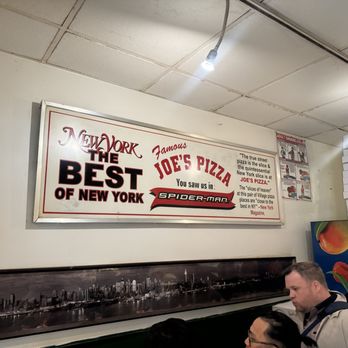 Joe's Pizza - Spider-Man ! - Pizza Near Me - New York, New York Joe's Pizza - Spider-Man ! - Pizza Near Me - New York, New York