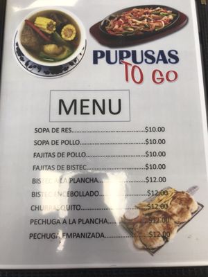 Menu photo 5 Pupusas to Go Bloomfield, NJ Menu photo 5 Pupusas to Go Bloomfield, NJ