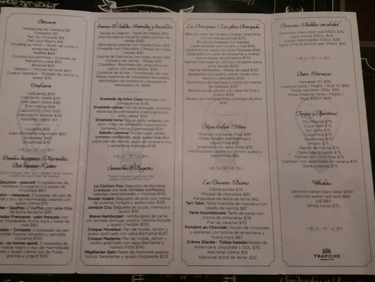Menu photo 2 Lumière Restó Buenos Aires, C