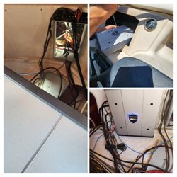 Mercenary Marine Service - New amp install.