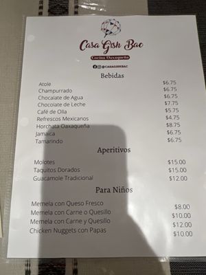 Menu photo 6 Casa Gish Bac Los Angeles, CA Menu photo 6 Casa Gish Bac Los Angeles, CA
