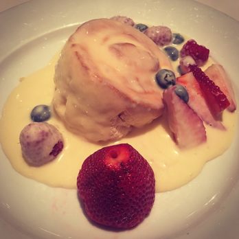 The Iron Gate - Berry Souffle Grand Marnier - French Near Me - Belmont, California