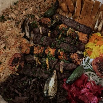 Ney Restaurant - Sampler Combo Platter - Mediterranean Near Me - La Mesa, California Ney Restaurant - Sampler Combo Platter - Mediterranean Near Me - La Mesa, California