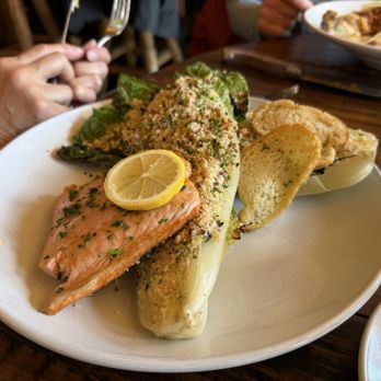 Pine Creek Cookhouse - Salmon Ceasar - New American Near Me - Aspen, Colorado Pine Creek Cookhouse - Salmon Ceasar - New American Near Me - Aspen, Colorado