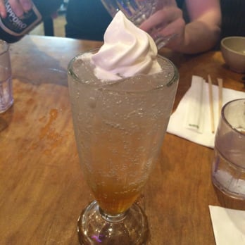 Pepper Lunch USA - Mango Italian soda. Best thing ever!!! - Teppanyaki Near Me - Milpitas, California