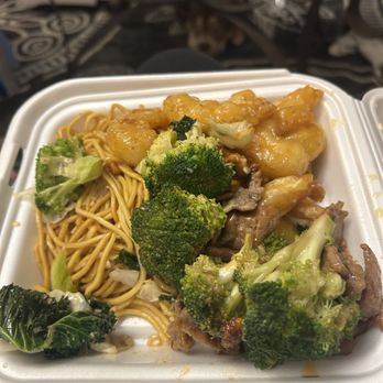 Panda Express - No Super Greens and the beef tasted like pressed cat food. - Chinese Near Me - Palm Coast, Florida