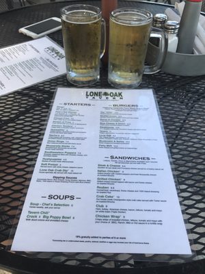 Menu photo 2 Lone Oak Tavern Boyce, VA Menu photo 2 Lone Oak Tavern Boyce, VA