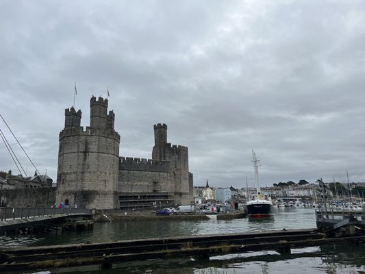 Caernarfon Castle by null