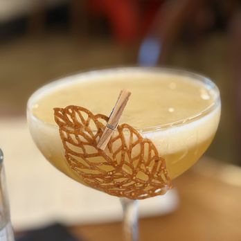 Agora Tysons - Thyme to bloom cocktail - Mediterranean Near Me - Tysons, Virginia