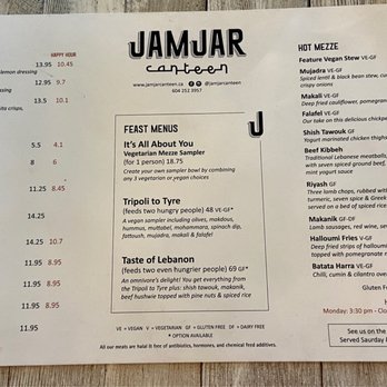 Jamjar Canteen - Lebanese Near Me - Vancouver, British Columbia Jamjar Canteen - Lebanese Near Me - Vancouver, British Columbia