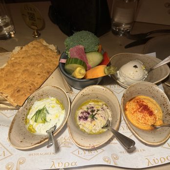 LÝRA - Breads & Spreads - Greek Near Me - Chicago, Illinois