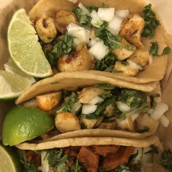 Chicana - Vegan shrimp taco (least favorite) - Vegan Near Me - Fullerton, California