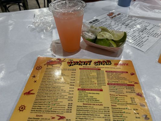 Menu photo 1 The Kickin' Crab Orange, CA