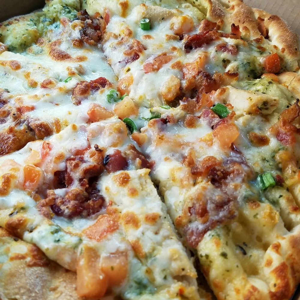 Firehouse Pizzeria - Small artichoke chicken pizza - Pizza Near Me - Brigham City, Utah