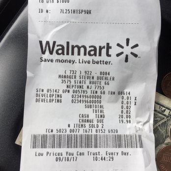 Walmart Supercenter - Pre-pay for photos and get charged two cents in store... complain and they admit it's a mistake but wait for you money back. Bulls**t - Department Stores Near Me - Neptune, New Jersey Walmart Supercenter - Pre-pay for photos and get charged two cents in store... complain and they admit it's a mistake but wait for you money back. Bulls**t - Department Stores Near Me - Neptune, New Jersey