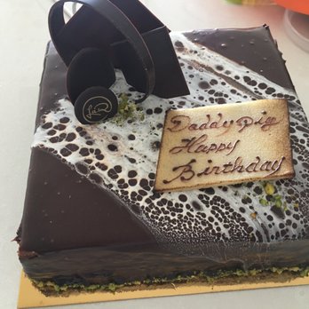 La Renaissance - I ordered a cake online because it supposed to be a nice shinny marble style looking cake. But then it became honeycomb looking with wholes - Cafes Near Me - Waterloo, NSW