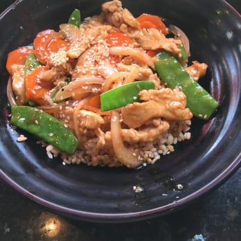 Fire Wok - Chicken bowl. - Asian Fusion Near Me - San Antonio, Texas
