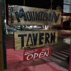 Old Mountain Tavern - Sign.