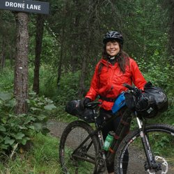 Alaska Bike Adventures - Hillside singletrack trails. Thank you Singletrack Advocates for making really fun trails!