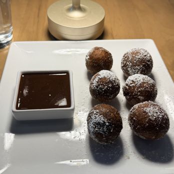 The Kitchen Table - Beignets cinnamon, sugar, chocolate sauce - Italian Near Me - Reno, Nevada The Kitchen Table - Beignets cinnamon, sugar, chocolate sauce - Italian Near Me - Reno, Nevada
