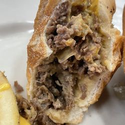 LOVE Grille - The cheese steaks here remind me of PATS! Cheese wiz and steak- keep it simple dummy!