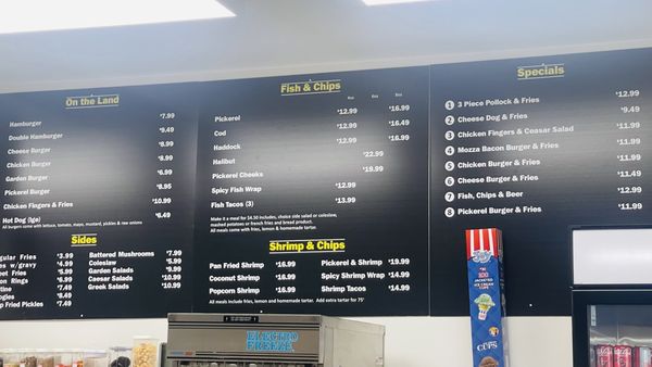 Menu photo 1 Kris Fish and Chips Gimli, MB