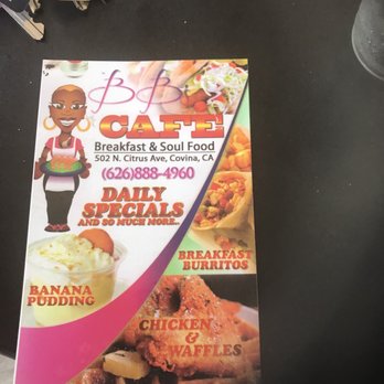 BB's Cafe - Menu - Soul Food Near Me - Covina, California
