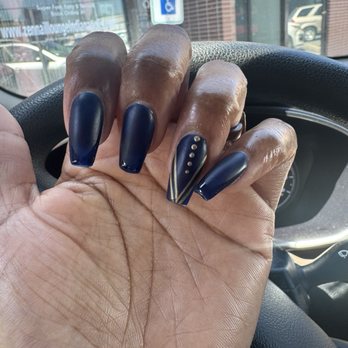 Zen Nails Lounge - I came with an inspiration photo and they did amazing - Nail Salons Near Me - Indianapolis, Indiana