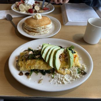I Heart Pancakes - Mediterranean Omelette - Pancakes Near Me - Santa Ana, California I Heart Pancakes - Mediterranean Omelette - Pancakes Near Me - Santa Ana, California