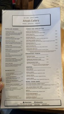 Menu photo 2 Altea's Eatery Worcester, MA