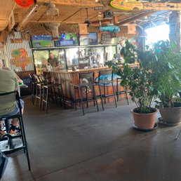 a man sitting at a bar