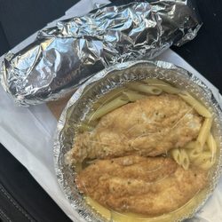 Frank's Pizza - Chicken franchise with penne pasta