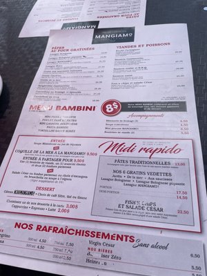 Menu photo 1 Restaurant Mangiamo Terrebonne, QC Menu photo 1 Restaurant Mangiamo Terrebonne, QC