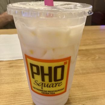 Pho Square Vietnamese Restaurant Boba Tea - Peach almond drink - Vietnamese Near Me - Loves Park, Illinois Pho Square Vietnamese Restaurant Boba Tea - Peach almond drink - Vietnamese Near Me - Loves Park, Illinois