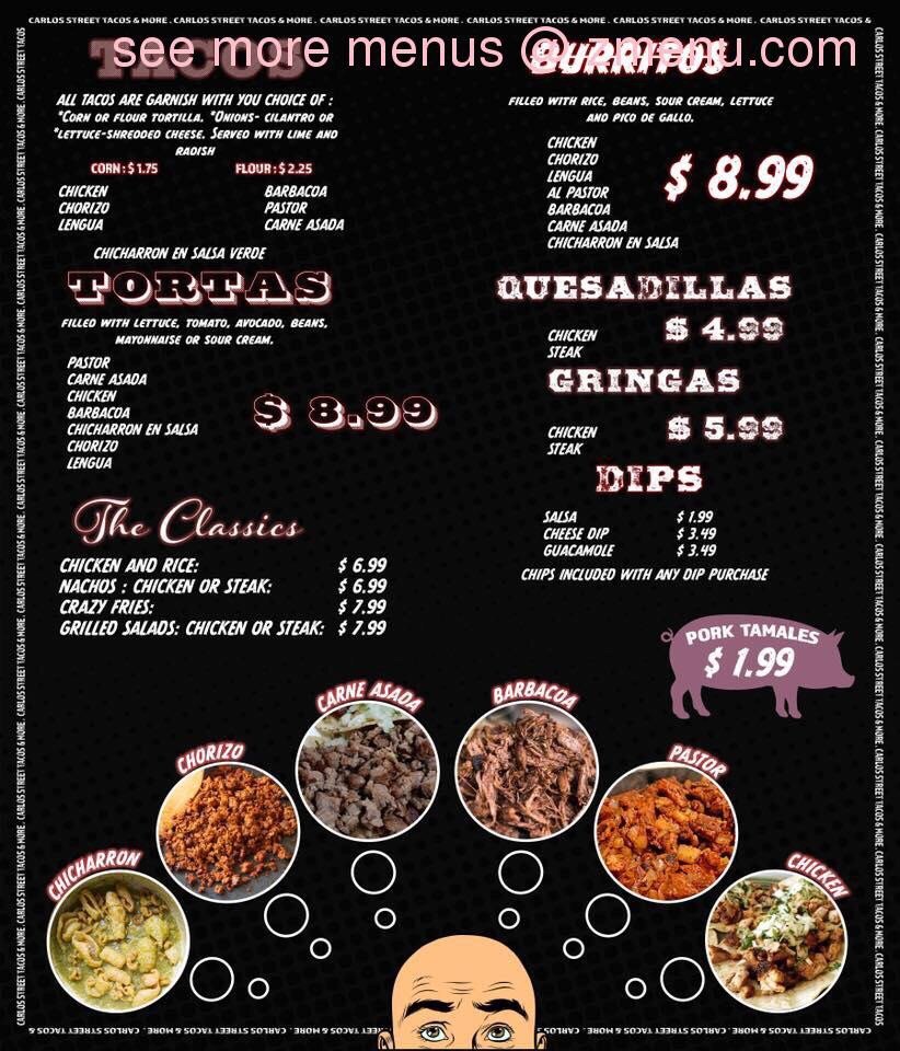 Carlos's Street Tacos and More