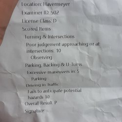 Valentino Driving School - Results after my road test!