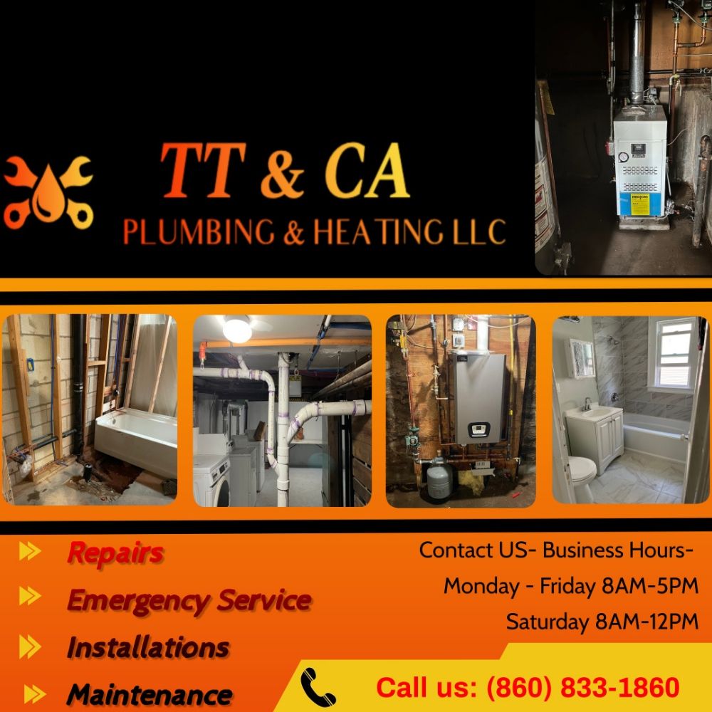 Slide of TT and CA Plumbing and Heating