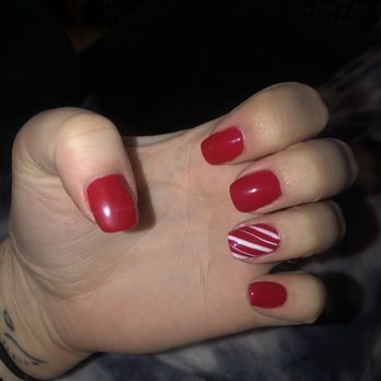 Perfect Nails - Acrylic fill with design. - Nail Salons Near Me - West Lebanon, New Hampshire Perfect Nails - Acrylic fill with design. - Nail Salons Near Me - West Lebanon, New Hampshire