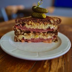 J.P.Werner Cafe - Reuben-weekday lunch special.