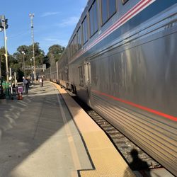 Amtrak Station - San Luis Obispo - Coast starlight boarding