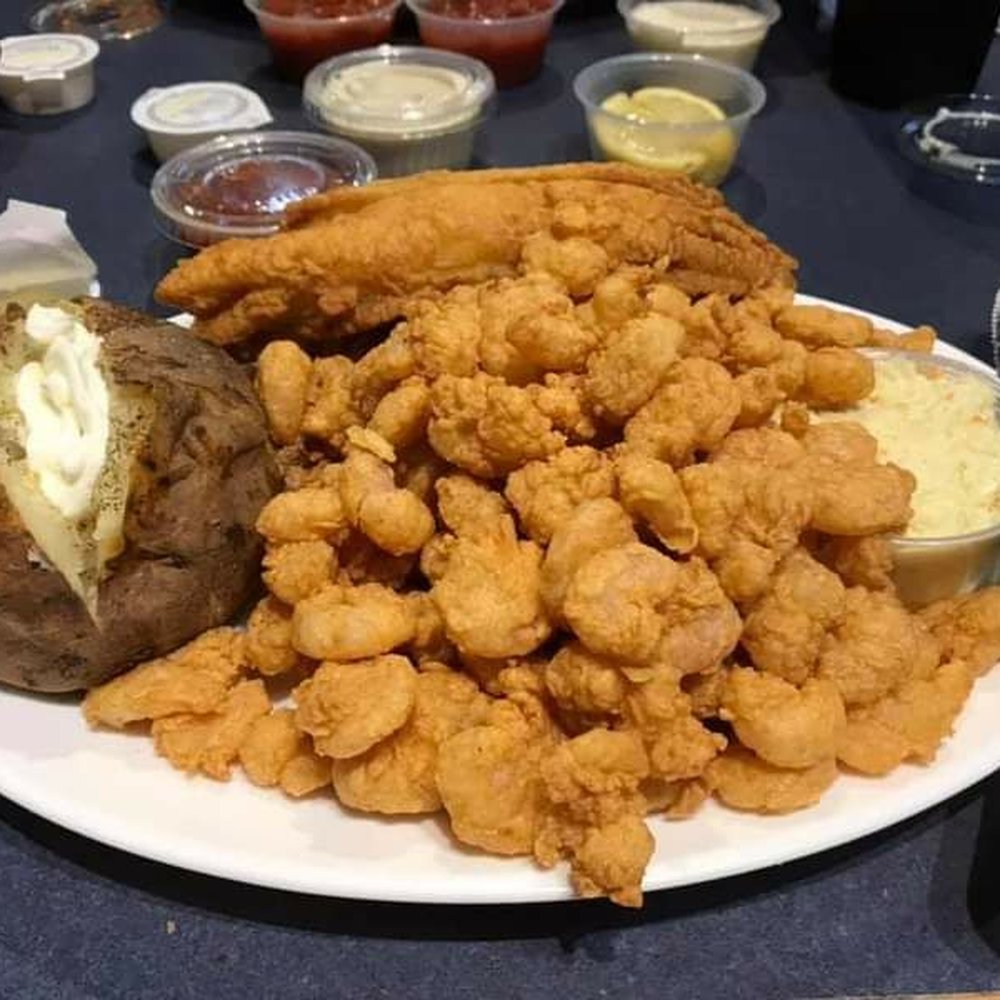Captain Steve's - Seafood platter generous portions, hot, crispy, and delicious will keep you coming back for more. - Seafood Near Me - Harrisburg, North Carolina Captain Steve's - Seafood platter generous portions, hot, crispy, and delicious will keep you coming back for more. - Seafood Near Me - Harrisburg, North Carolina