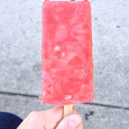 A watermelon paleta in Mt. Vernon. A good find on a warm day.